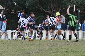 Under 15 A's Final, Cronulla Sharks Vs De La Salle (Photo's : ourfooty media)