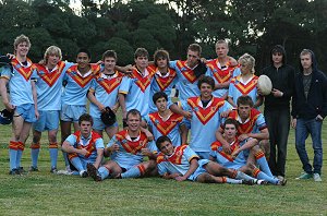 De La Salle Caringbah Under 15 A's 2008 - Under 15 A's Final, Cronulla Sharks Vs De La Salle (Photo's : Steve Montgomery / OurFootyTeam.com)