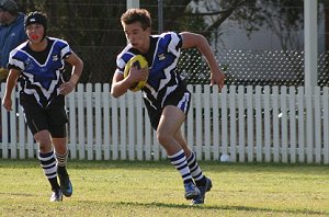 Under 15 A's Final, Cronulla Sharks Vs De La Salle (Photo's : ourfooty media)