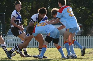 Under 15 A's Final, Cronulla Sharks Vs De La Salle (Photo's : ourfooty media)