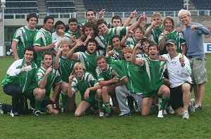 Gymea Gorilla's celebrate their Grand Final win at Shark Park ( Photo's : ourfooty media ) 
