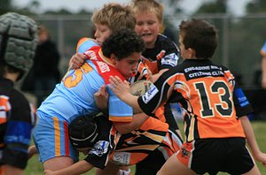 Yarrawarra Tigers vs De la Salle 11A's (Photo : ourfooty media) 