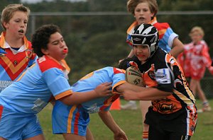 Yarrawarra Tigers vs De la Salle 11A's (Photo : ourfooty media) 