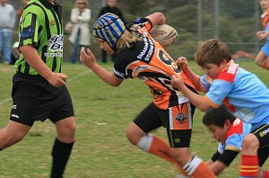 Yarrawarra Tigers vs De la Salle 11A's (Photo : ourfooty media) 