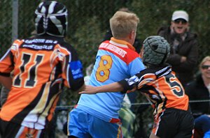 Yarrawarra Tigers vs De la Salle 11A's (Photo : ourfooty media) 