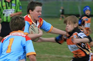 Yarrawarra Tigers vs De la Salle 11A's (Photo : ourfooty media) 