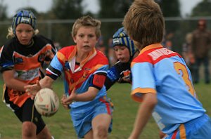 Yarrawarra Tigers vs De la Salle 11A's (Photo : ourfooty media) 