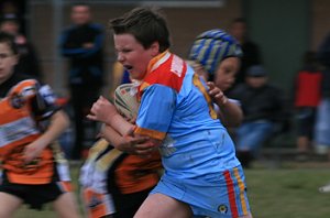 Yarrawarra Tigers vs De la Salle 11A's (Photo : ourfooty media) 