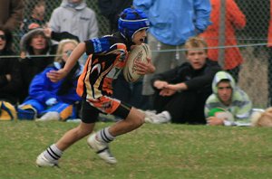 Yarrawarra Tigers vs De la Salle 11A's (Photo : ourfooty media) 