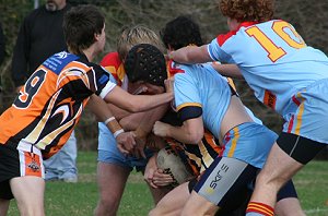 De La Salle Vs Aquinas Colts U 16B's Rnd 10 action (Photo : ourfooty media)