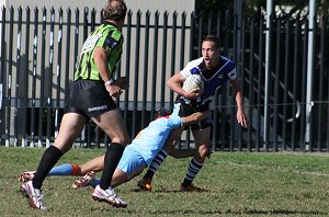 Stacey gets caught - Cronulla Caringbah Vs De La salle Rnd 12 (Photo's : ourfooty media)