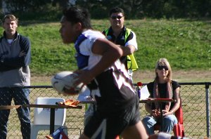 Eronny goes for a gallop - Cronulla Caringbah Vs De La salle Rnd 12 (Photo's : ourfooty media)