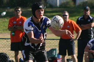 Cameron Paddy lets one rip - Cronulla Caringbah Vs De La salle Rnd 12 (Photo's : ourfooty media)