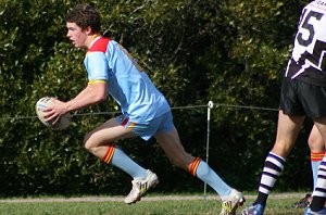Tommy McLennan had some go in him today - Cronulla Caringbah Vs De La salle U 15A's Rnd 12 (Photo's : ourfooty media)