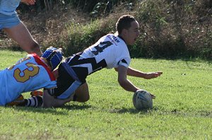 Stacey scores - Cronulla Caringbah Vs De La salle U 15A's Rnd 12 (Photo's : ourfooty media)