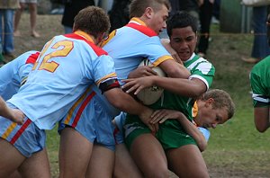 Gymea Gorilla's Vs De la Salle U15A's Rnd 13 (Photo's : ourfooty media)
