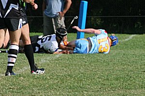 De La Vs Cronulla C'Bah Rnd 2 '08 (Photo : ourfooty media) 