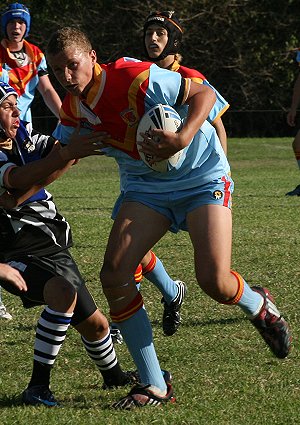 De La Vs Cronulla C'Bah Rnd 2 '08 (Photo : ourfooty media)