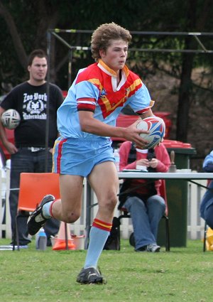 Reece Davidson - De La Vs Cronulla U 15A's (Photo : ourfooty media)