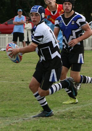 Cameron Paddy - De La Vs Cronulla U 15A's (Photo : ourfooty media)