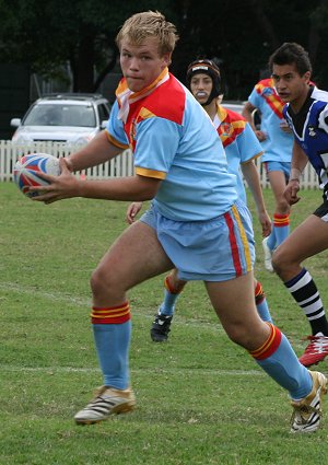 Zac Wederswieler - De La Vs Cronulla U 15A's (Photo : ourfooty media)