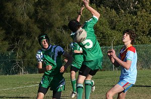 De la vs Gymea U 15a's, Rnd 8 '08 ( Photo : ourfooty media)