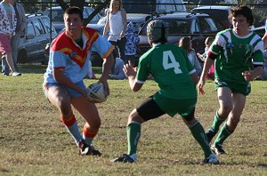 De la vs Gymea U 15a's, Rnd 8 '08 ( Photo : ourfooty media)