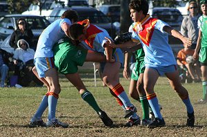De la vs Gymea U 15a's, Rnd 8 '08 ( Photo : ourfooty media)