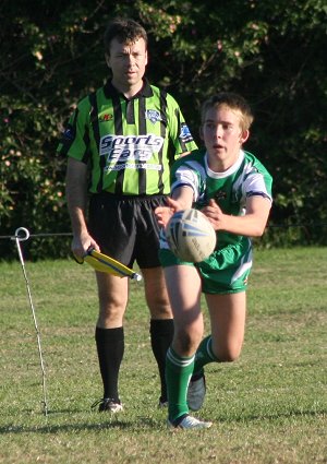 De la vs Gymea U 15a's, Rnd 8 '08 ( Photo : ourfooty media)