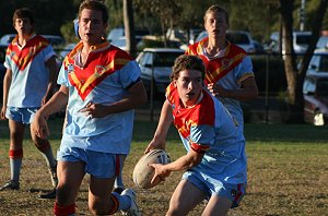 De La attack -De la vs Gymea U 15a's, Rnd 8 '08 ( Photo : ourfooty media)