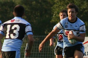 Joel Tubbs Charging up Kirkham Field