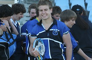 Man of the Series : Jeremy Saville - Woolooware High School ( Photo's : ourfooty media )