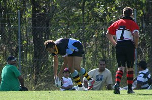Under 15's in action Sydney Rugby League Trials ( Photo : ourfooty media) 