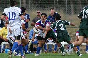 Sydney West Vs Sydney East - Under 15's in action Sydney Rugby League Trials ( Photo : ourfooty media) 