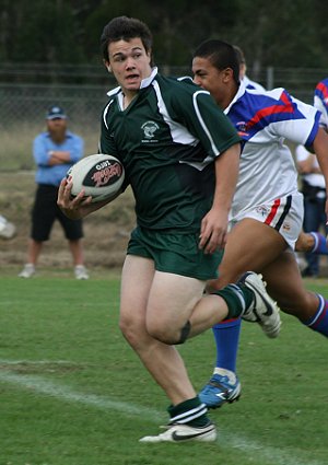 Sydney West Vs Sydney East - Under 15's in action Sydney Rugby League Trials ( Photo : ourfooty media) 