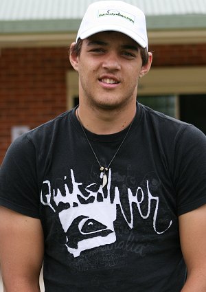 Joel Tubbs looks great in the new cap - De La Salle v Gymea Gorilla's rnd 1 aCTioN (Photo's ourfooty media)