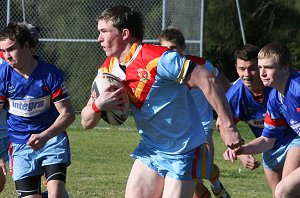 De La Salle v Engadine Dragons 16A's rnd 15 ACTION (Photo's : ourfootymedia)