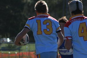Reece's goonneee - De La Salle v Engadine Dragons 16A's rnd 15 ACTION (Photo's : ourfootymedia)