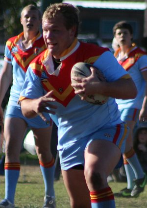 De La Salle v Engadine Dragons 16A's rnd 15 ACTION (Photo's : ourfootymedia)