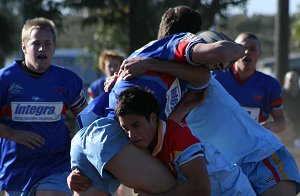 De La Salle v Engadine Dragons 16A's rnd 15 ACTION (Photo's : ourfootymedia)