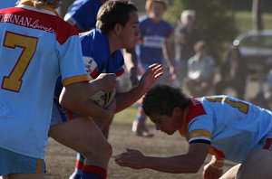 De La Salle v Engadine Dragons 16A's rnd 15 ACTION (Photo's : ourfootymedia)
