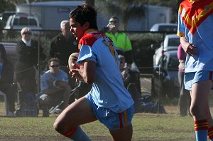 De La Salle v Engadine Dragons 16A's rnd 15 ACTION (Photo's : ourfootymedia)