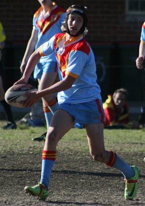 De La Salle v Engadine Dragons 16A's rnd 15 ACTION (Photo's : ourfootymedia)