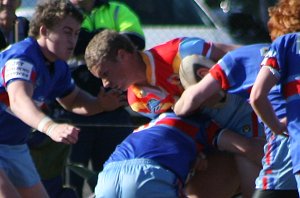 De La Salle v Engadine Dragons 16A's rnd 15 ACTION (Photo's : ourfootymedia)
