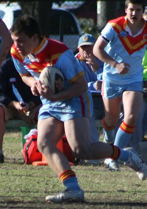 De La Salle v Engadine Dragons 16A's rnd 15 ACTION (Photo's : ourfootymedia)