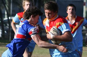 De La Salle v Engadine Dragons 16A's rnd 15 ACTION (Photo's : ourfootymedia)