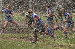 Engadine v Gymea U 16a's playing at Anzac Oval (Photo : ourfooty media)