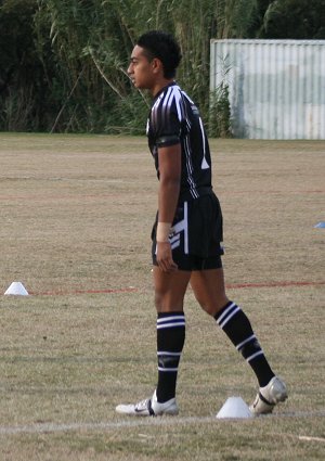 Nesi Mataitonga warming up (Photo : ourfooty media)