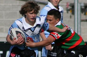 Cronulla Sharks v Souths Rabbitoh's U13's Dev aCTion (Photo's : ourfootymedia)