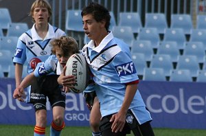 Cronulla Sharks v Souths Rabbitoh's U13's Dev aCTion (Photo's : ourfootymedia)